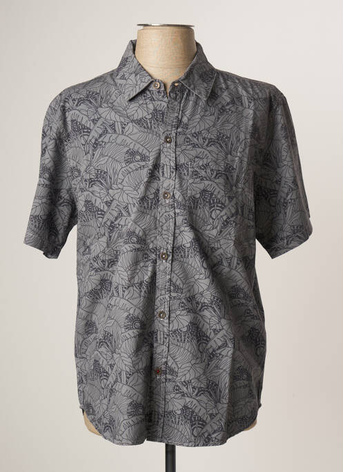 Chemise manches courtes gris IRON AND RESIN pour homme