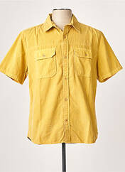 Chemise manches courtes jaune IRON AND RESIN pour homme seconde vue
