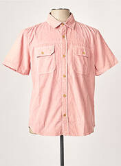 Chemise manches courtes rose IRON AND RESIN pour homme seconde vue