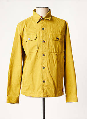 Veste casual fermeture boutonnée sur le devant vert IRON AND RESIN homme