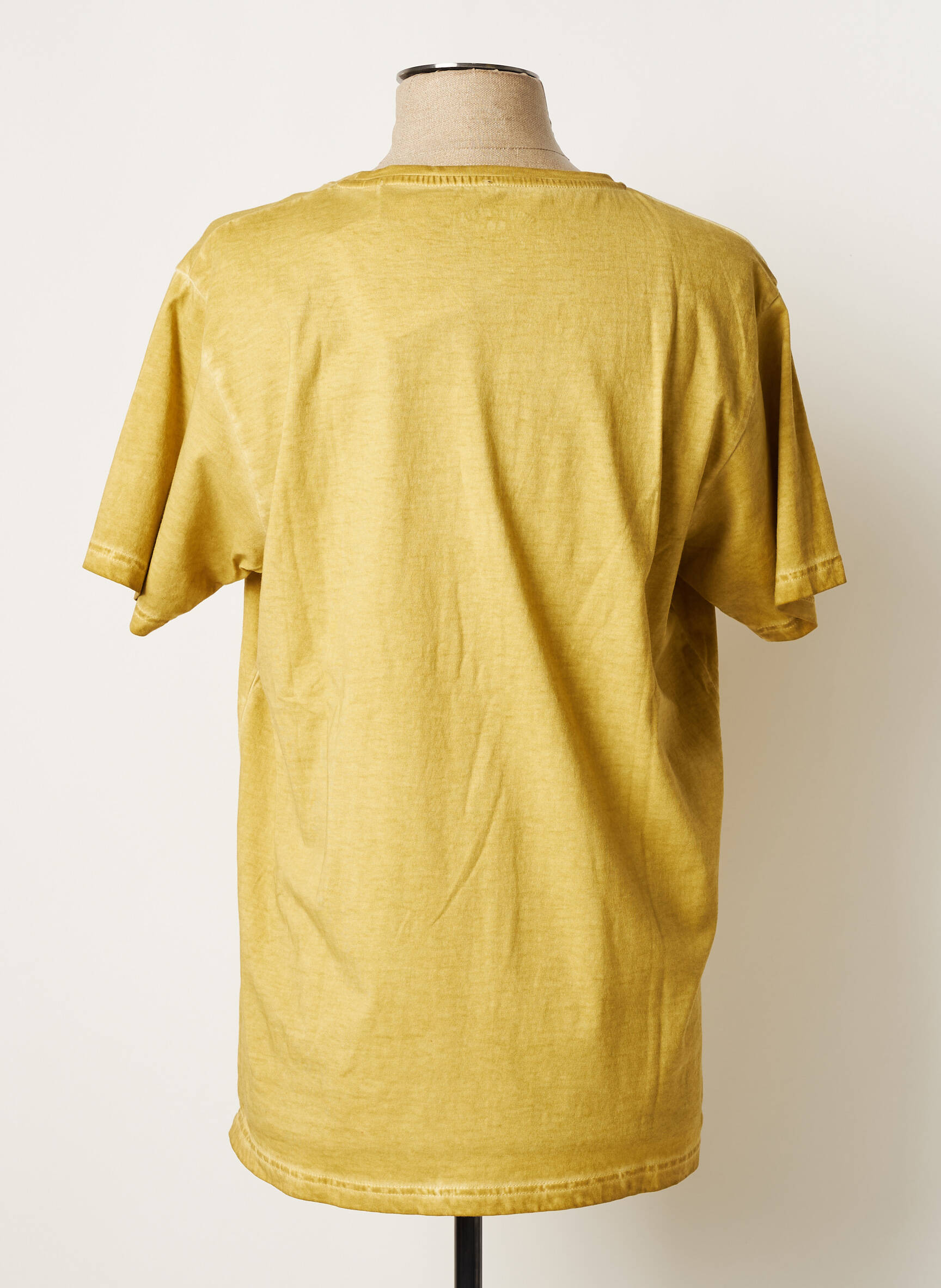 Iron And Resin Tshirts Homme De Couleur Jaune En Destockage 2034996