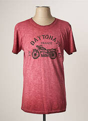 T-shirt rose DAYTONA pour homme seconde vue