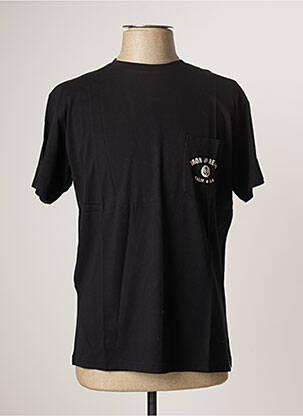 T-shirt noir IRON AND RESIN pour homme