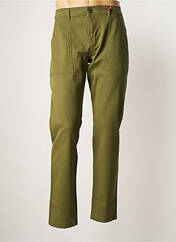 Pantalon droit vert IRON AND RESIN pour homme seconde vue