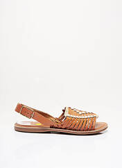 Spartiates marron ATELIER TROPEZIEN pour femme seconde vue