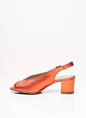 Sandales/Nu pieds orange DORKING pour femme seconde vue