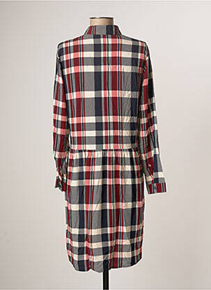 Robe mi-longue manches longues manches longues bleu ESPRIT femme