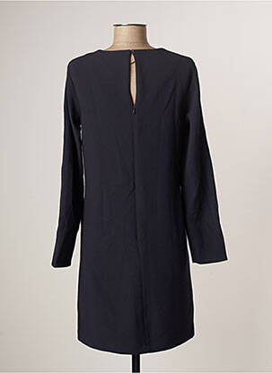 Robe mi-longue manches longues manches longues bleu ESPRIT femme