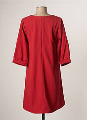 Robe courte orange PAKO LITTO pour femme seconde vue