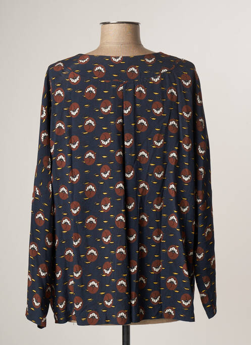 Blouse bleu PAKO LITTO pour femme