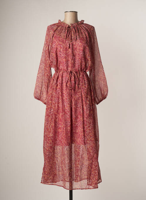 Robe longue rouge GRACE & MILA pour femme