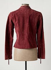 Veste en cuir rose ESPRIT pour femme seconde vue