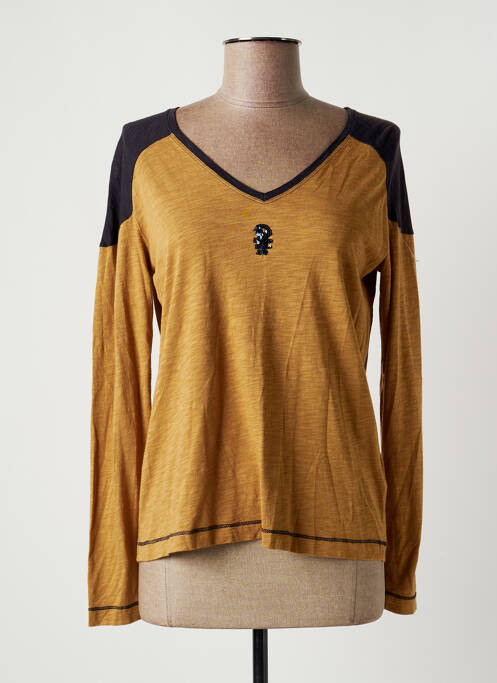 T-shirt marron DIPLODOCUS pour femme