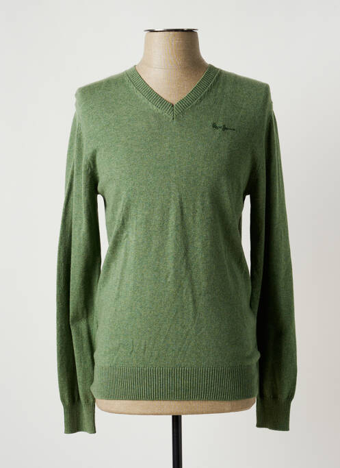 Pull vert PEPE JEANS pour homme