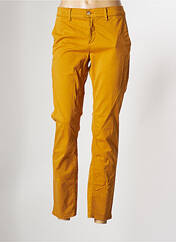 Pantalon chino jaune HAPPY pour femme seconde vue