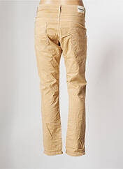 Pantalon slim beige PLEASE pour femme seconde vue