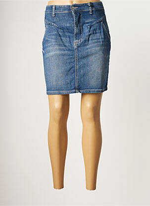 Jupe courte bleu PLEASE pour femme