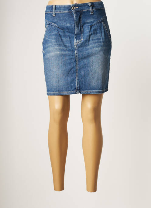 Jupe courte bleu PLEASE pour femme