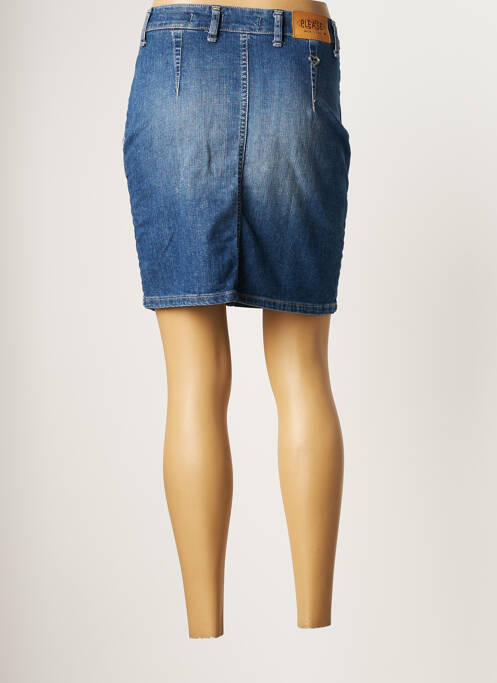 Jupe courte bleu PLEASE pour femme