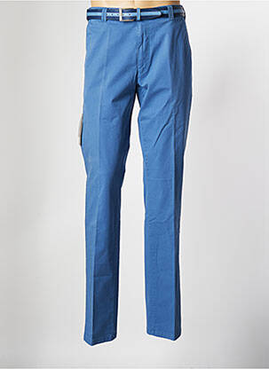 Pantalon chino bleu MEYER pour homme