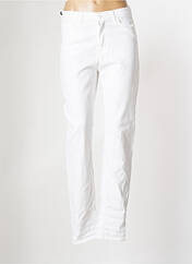 Pantalon droit blanc FIVE pour femme seconde vue