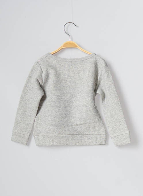 Sweat-shirt gris MA LOCOMOTION garçon