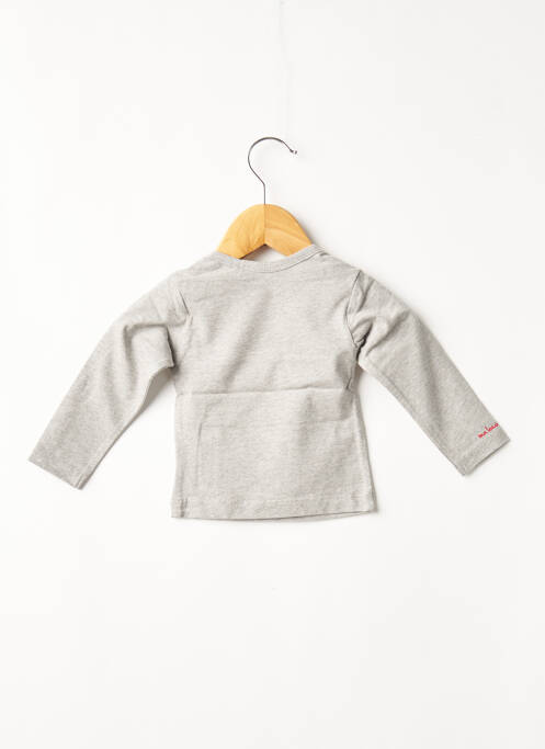 T-shirt gris MA LOCOMOTION pour garçon