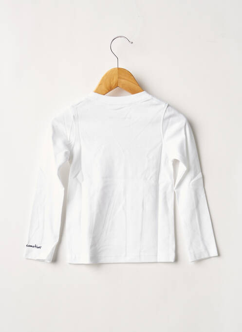 T-shirt blanc MA LOCOMOTION pour garçon