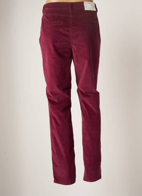 Pantalon chino violet S.OLIVER pour femme