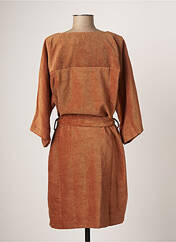 Robe mi-longue marron BRANDTEX pour femme seconde vue