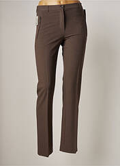 Pantalon droit marron BRANDTEX pour femme seconde vue