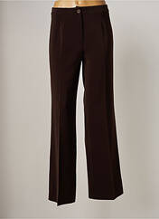 Pantalon large marron FICELLE pour femme seconde vue