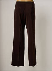 Pantalon large marron FICELLE pour femme seconde vue