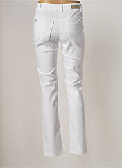 Pantalon slim blanc BRANDTEX pour femme seconde vue