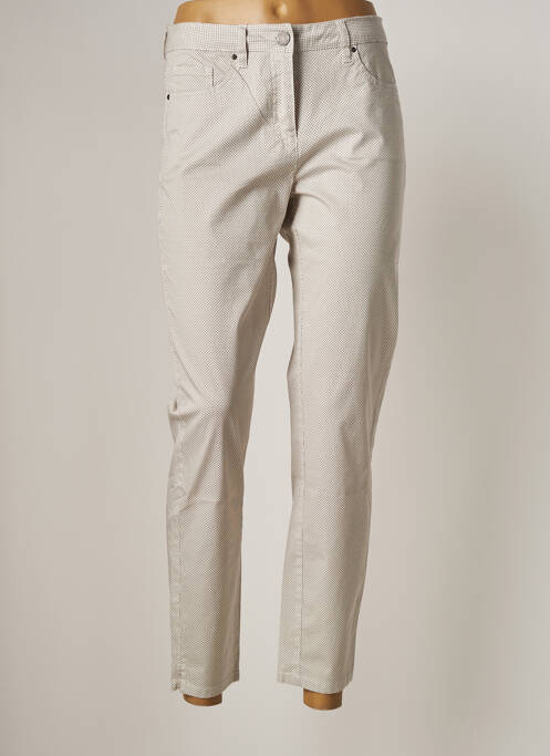 Pantalon 7/8 blanc BRANDTEX pour femme