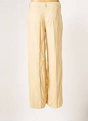 Pantalon large beige REIKO pour femme seconde vue