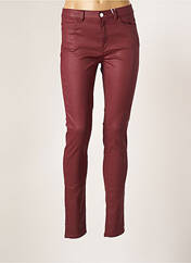 Pantalon slim rouge ESPRT pour femme seconde vue