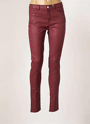 Pantalon slim rouge ESPRT pour femme