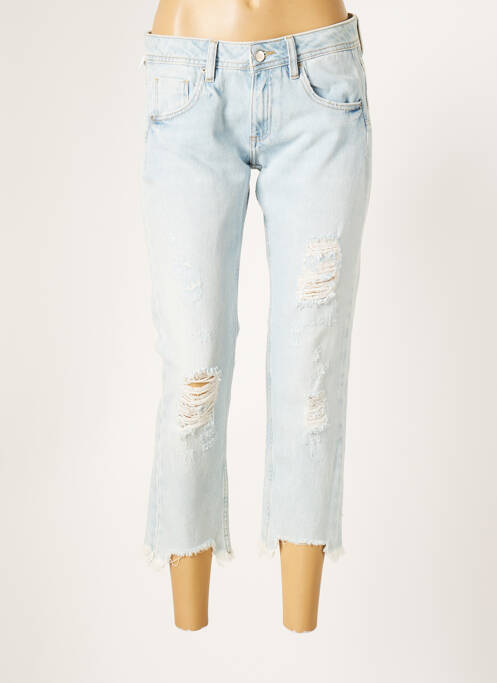 Jeans coupe droite bleu REIKO pour femme