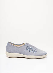 Chaussures de confort bleu FARGEOT pour femme seconde vue
