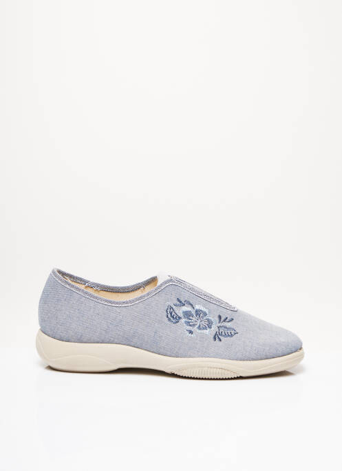 Chaussures de confort bleu FARGEOT pour femme