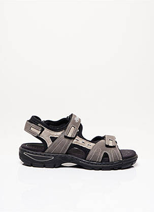 Sandales/Nu pieds gris RIEKER pour femme