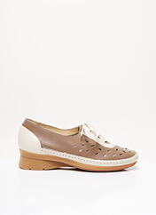 Chaussures de confort beige HIRICA pour femme seconde vue