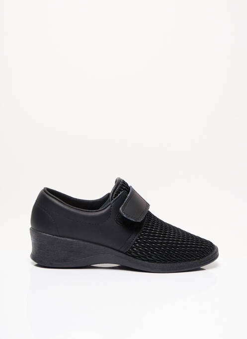 Chaussures de confort noir FARGEOT pour femme
