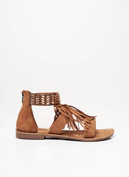 Sandales/Nu pieds marron SANTAFE pour femme