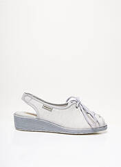 Chaussures de confort gris SEMELFLEX pour femme seconde vue