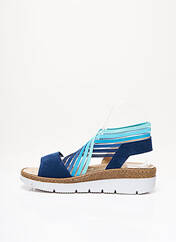 Sandales/Nu pieds bleu FLORETT pour femme seconde vue