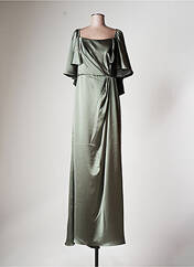 Robe longue vert AMSALE pour femme seconde vue