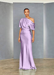 Robe longue violet AMSALE pour femme seconde vue