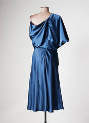 Robe mi-longue bleu AMSALE pour femme seconde vue